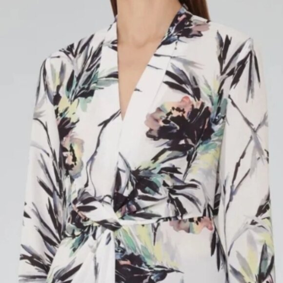 Riess Maria Twist Front Floral Blouse – Size US 4 / UK 8 - Picture 8 of 9